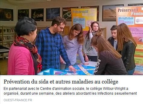 Prévention du sida et autres maladies au collège