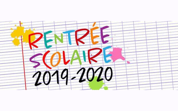 Planning de rentrée 2019