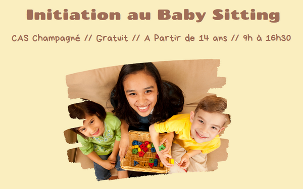 Initiation au baby sitting