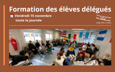 Formation des élèves délégués